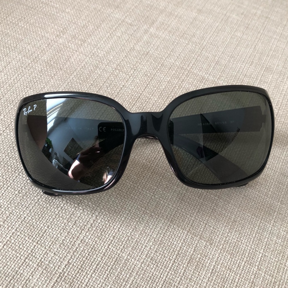 Polarized Ray-Ban Matte Black Sunglasses